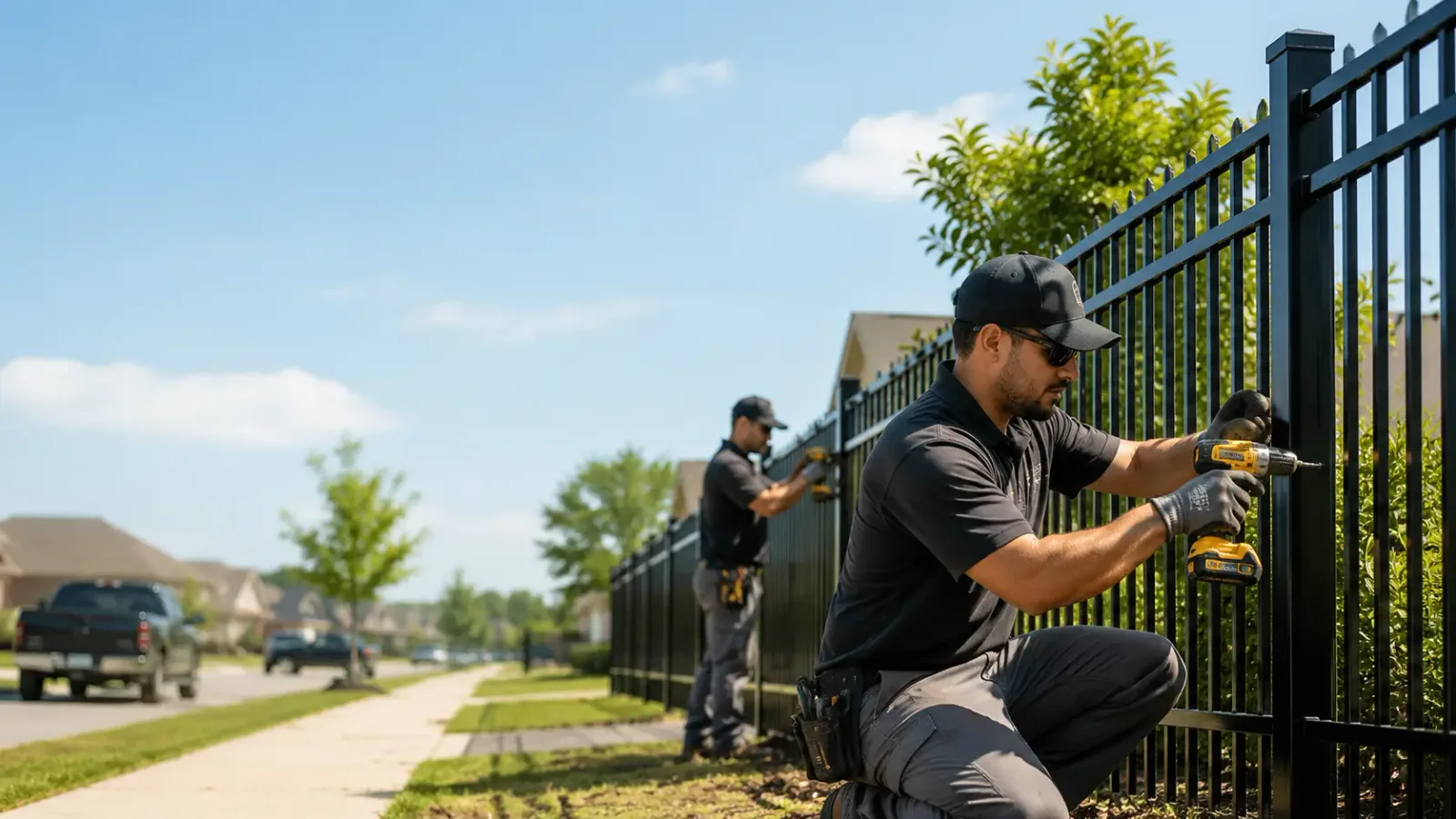 Metal Fence Installation in Hester, LA